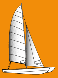 G-Cat 5.0 Mainsail, White