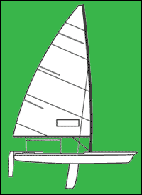 Laser Mainsail, Solid Colors