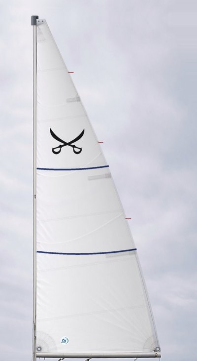 Chrysler Buccaneer Mainsail, White