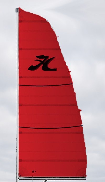 Mainsail (6-Batten) Fits Hobie Cat 14, Solid Colors