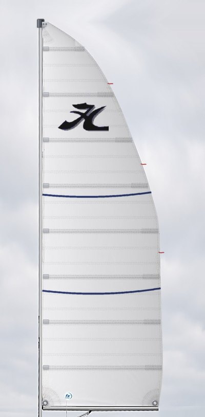 Mainsail fits Hobie Cat 15, White