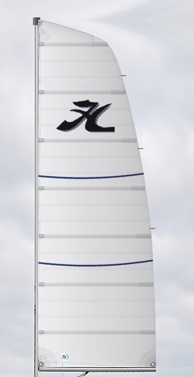 Mainsail Fits Hobie Cat Getaway, White or Solid Colors