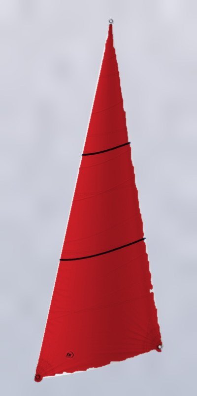 Jib Fits Hobie Cat Wave, Solid Colors