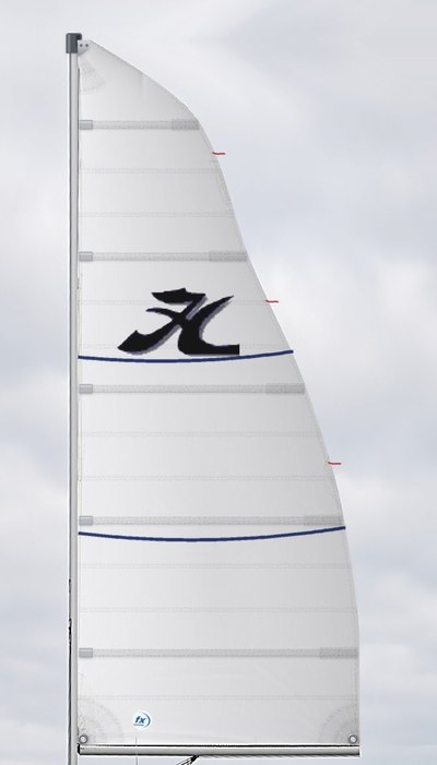 Mainsail Fits Hobie Cat Wave, White