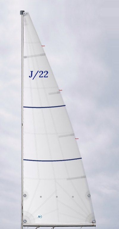 J22 Mainsail: Tri-Radial J22 Mainsail: Tri-Radial