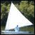 White Sunfish Sail w/Window